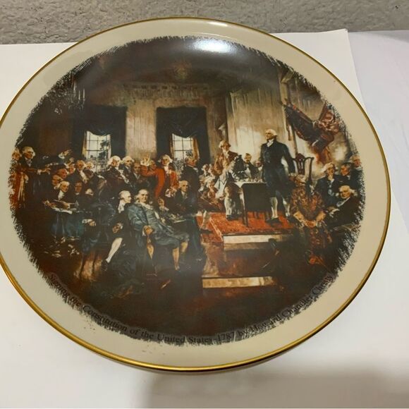 Vintage, Rare, Signing of the Constitution 1787 by H. C. Christy 10.5” A10 - Picture 2 of 5